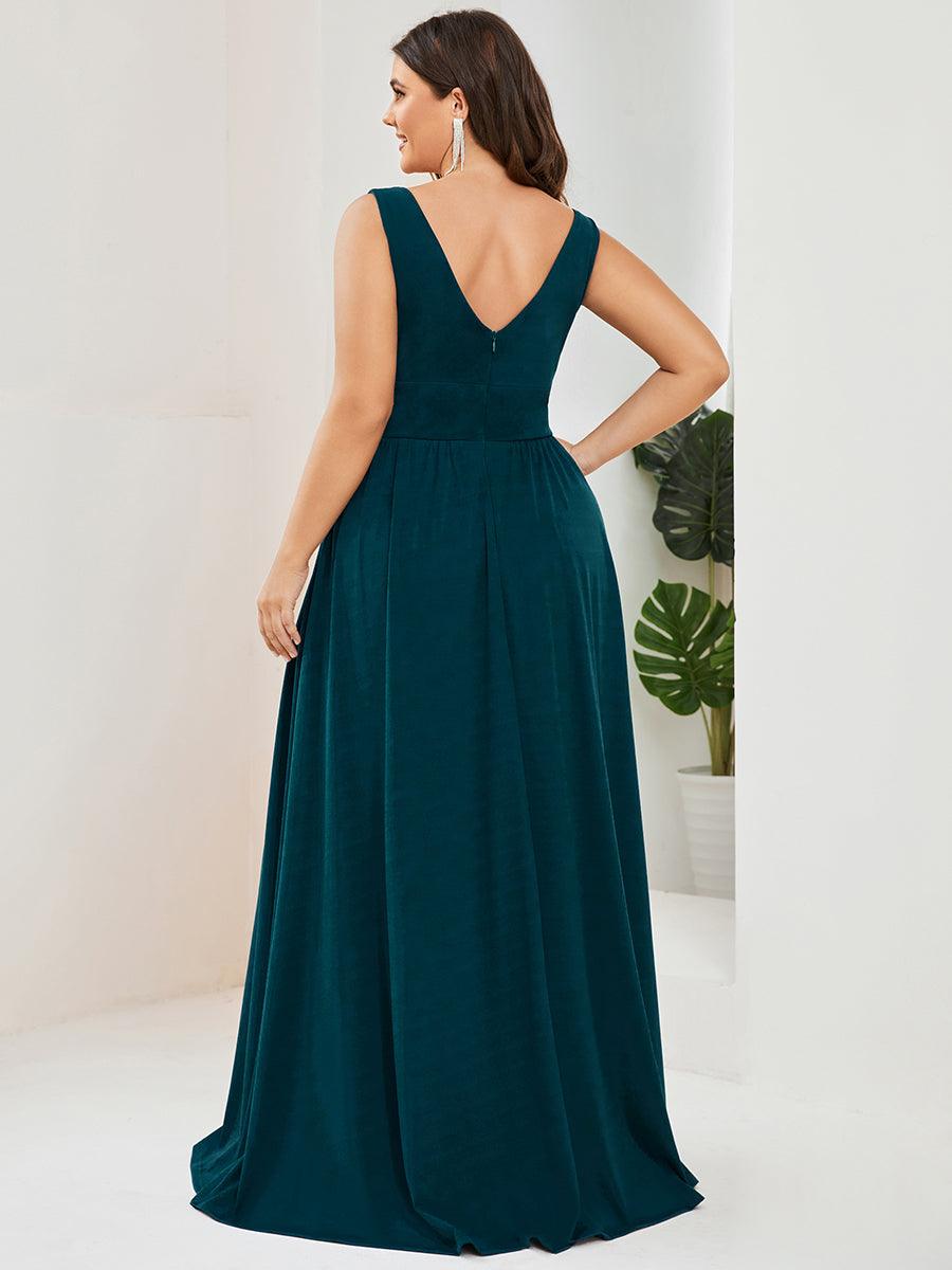 Soraya | Vestido largo de corte imperio y escote en V · Vista 48