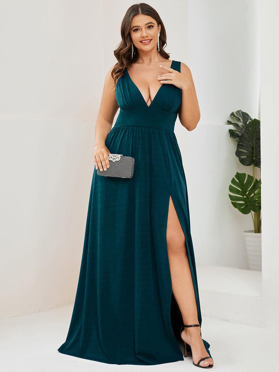Soraya | Vestido largo de corte imperio y escote en V · Vista 47