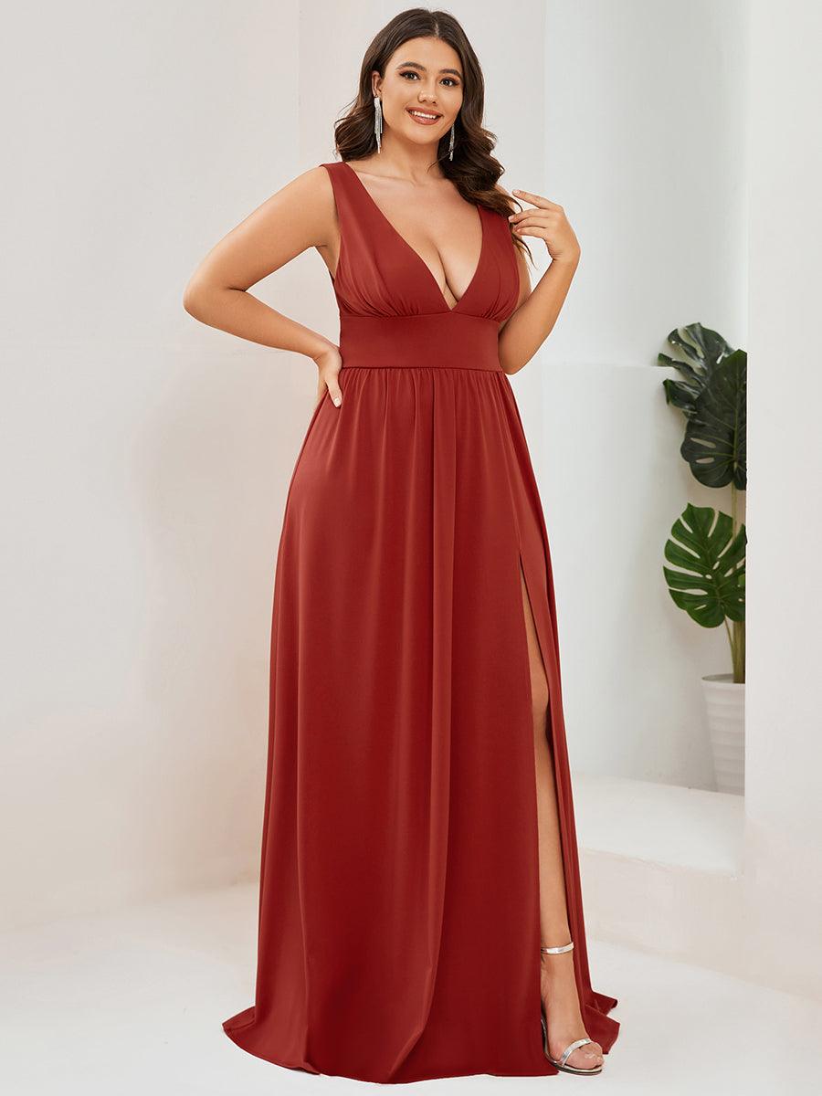 Soraya | Vestido largo de corte imperio y escote en V · Vista 66