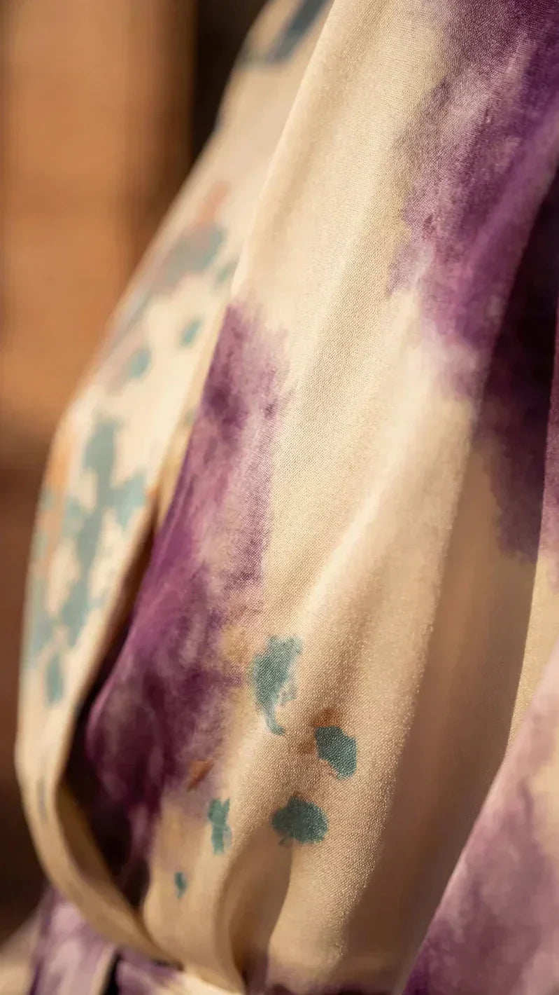 Marta | Conjunto estampado de diseño cruzado