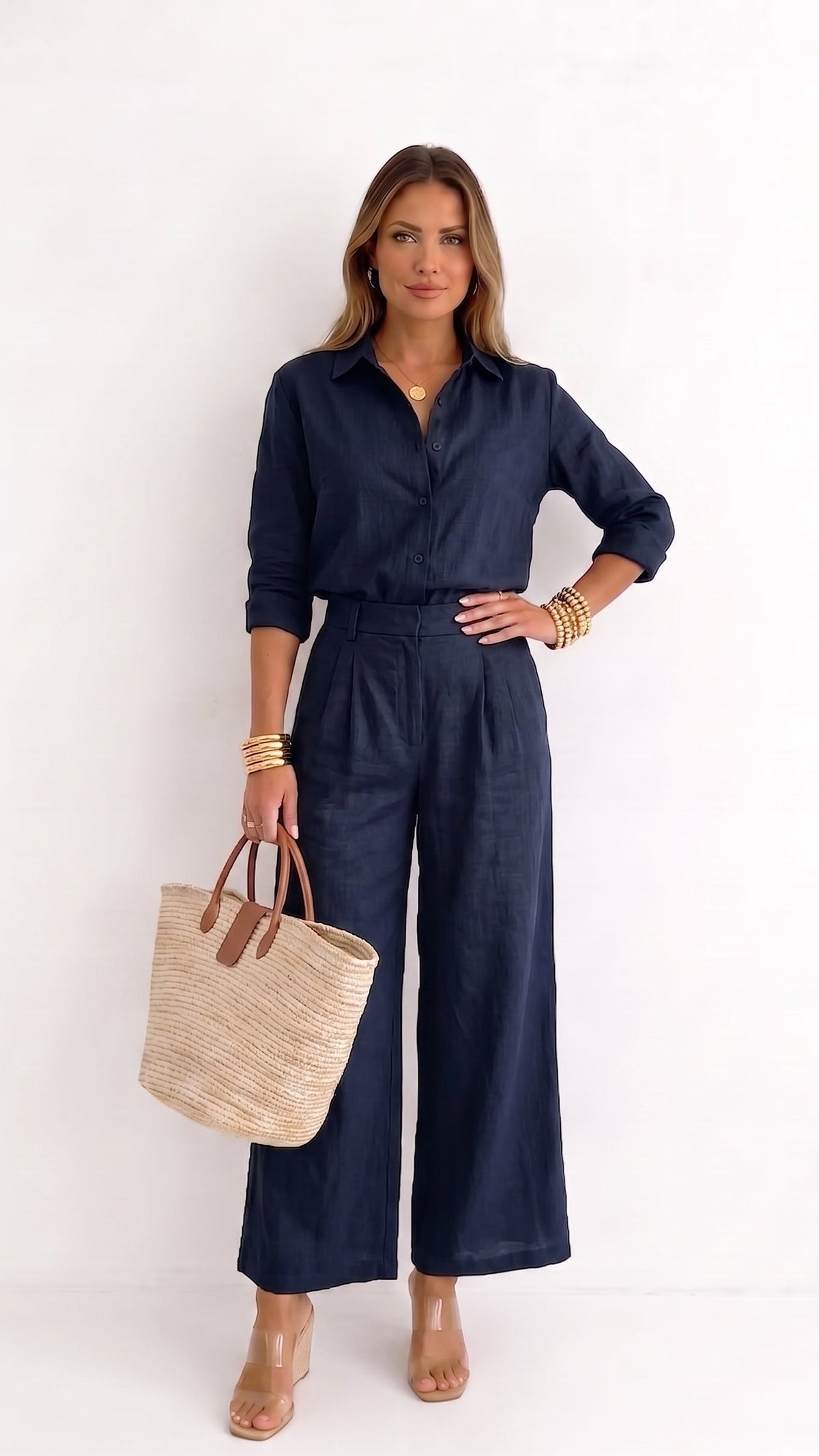Atenea | Conjunto elegante de corte estructurado