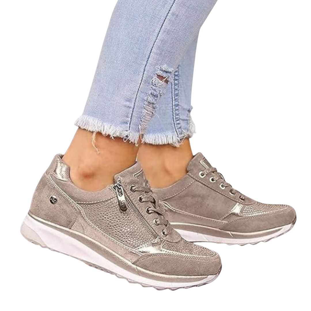 Ginette | Zapatillas con cremallera