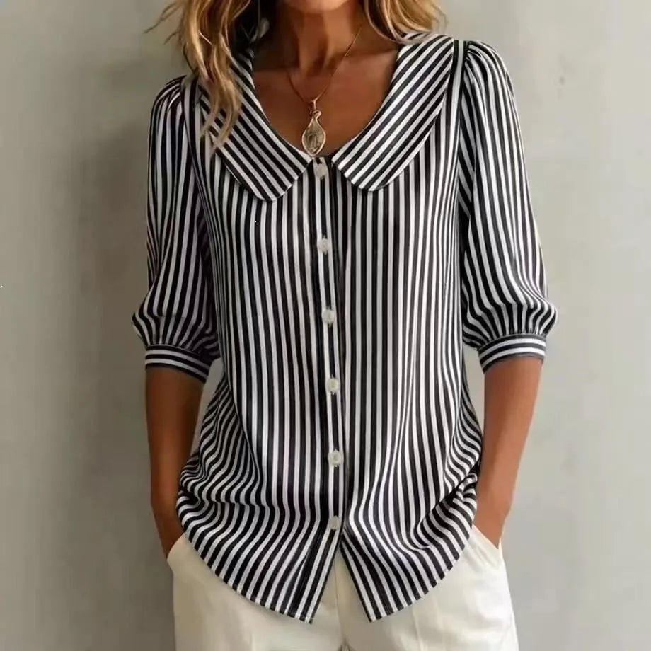 Alice | Blusa de rayas y corte relajado