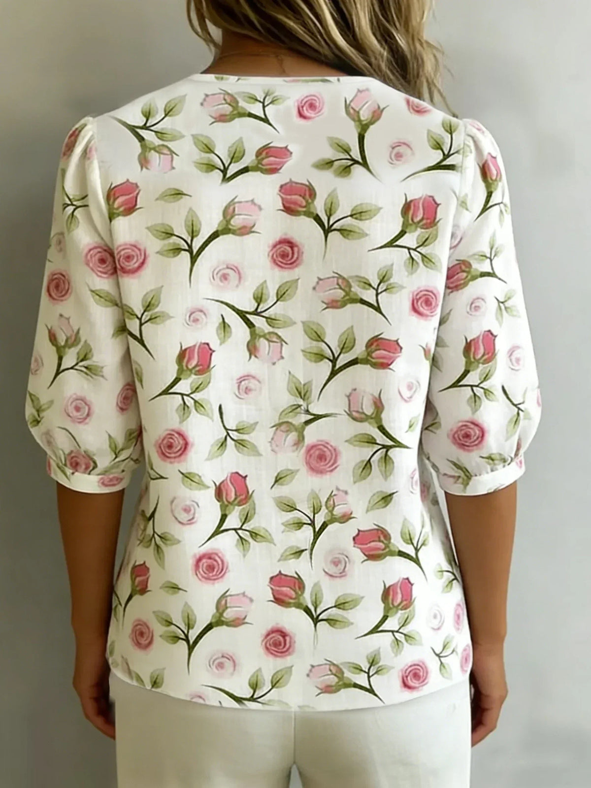 Elise | Blusa de estampado floral