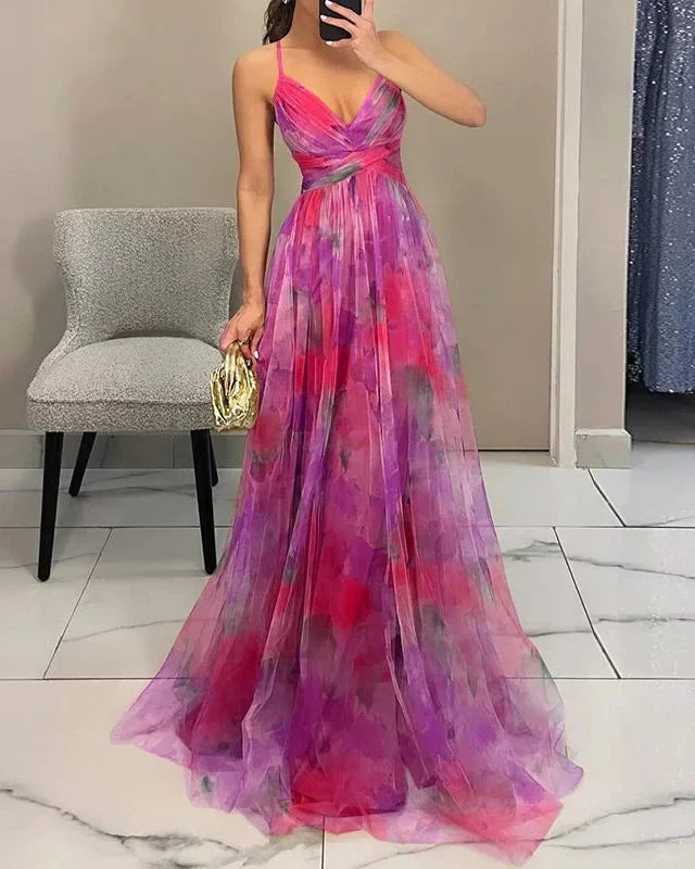 Rosa | Vestido largo floral · Vista 12