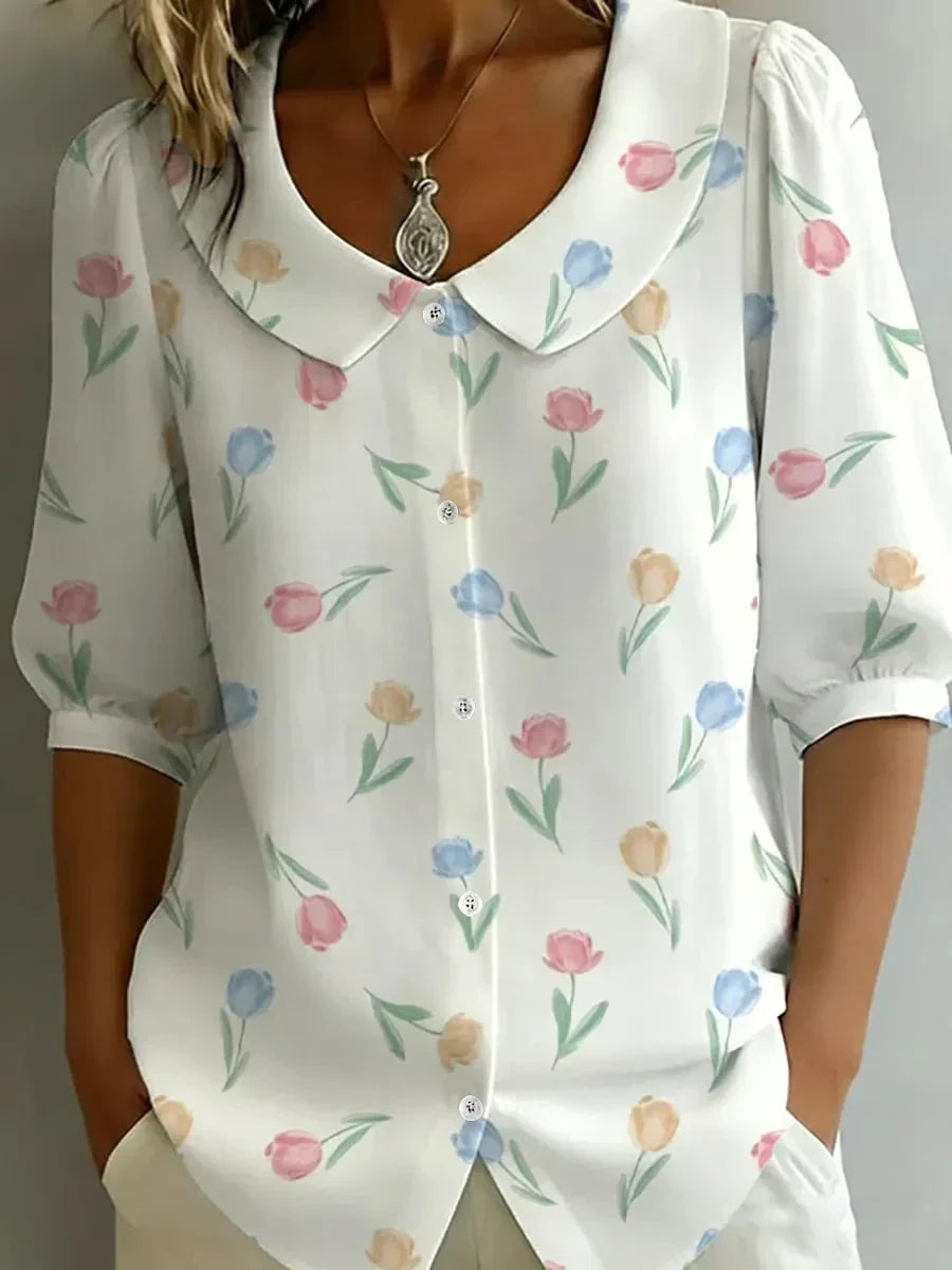 Elise | Blusa de estampado floral
