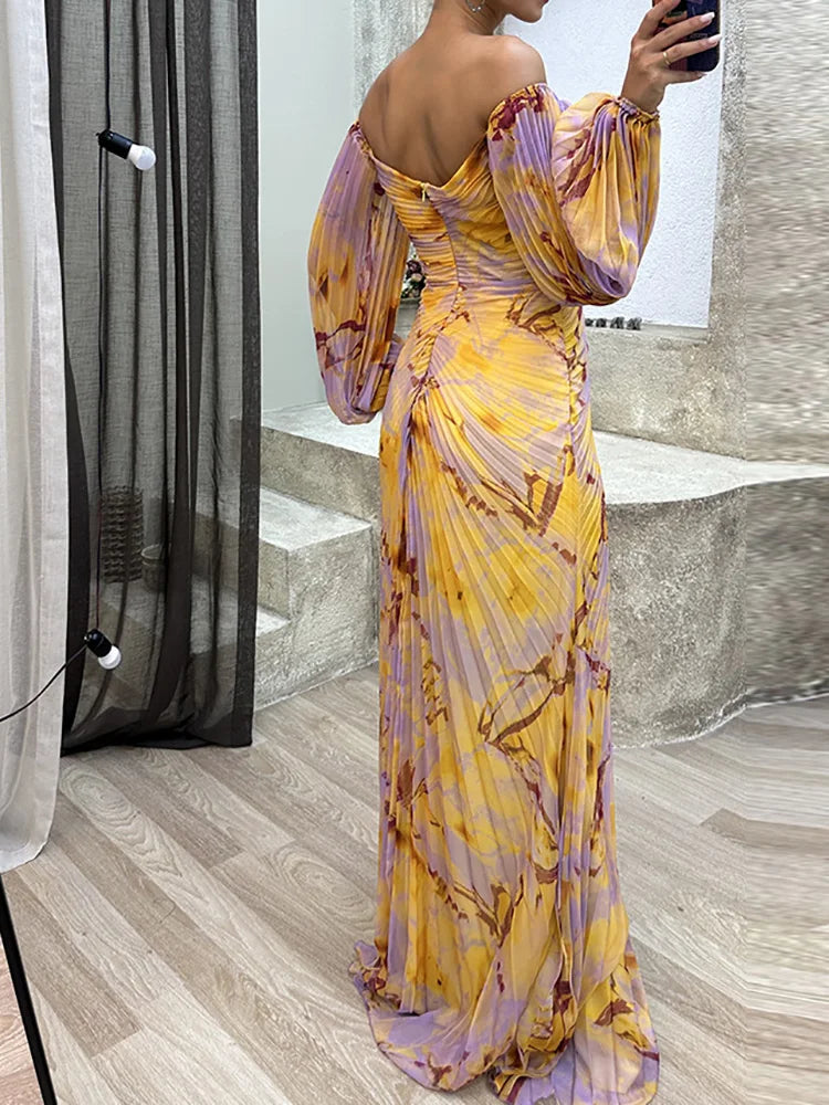 Amelia | Vestido elegante de escote en V · Vista 3