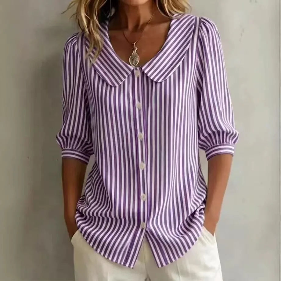 Alice | Blusa de rayas y corte relajado