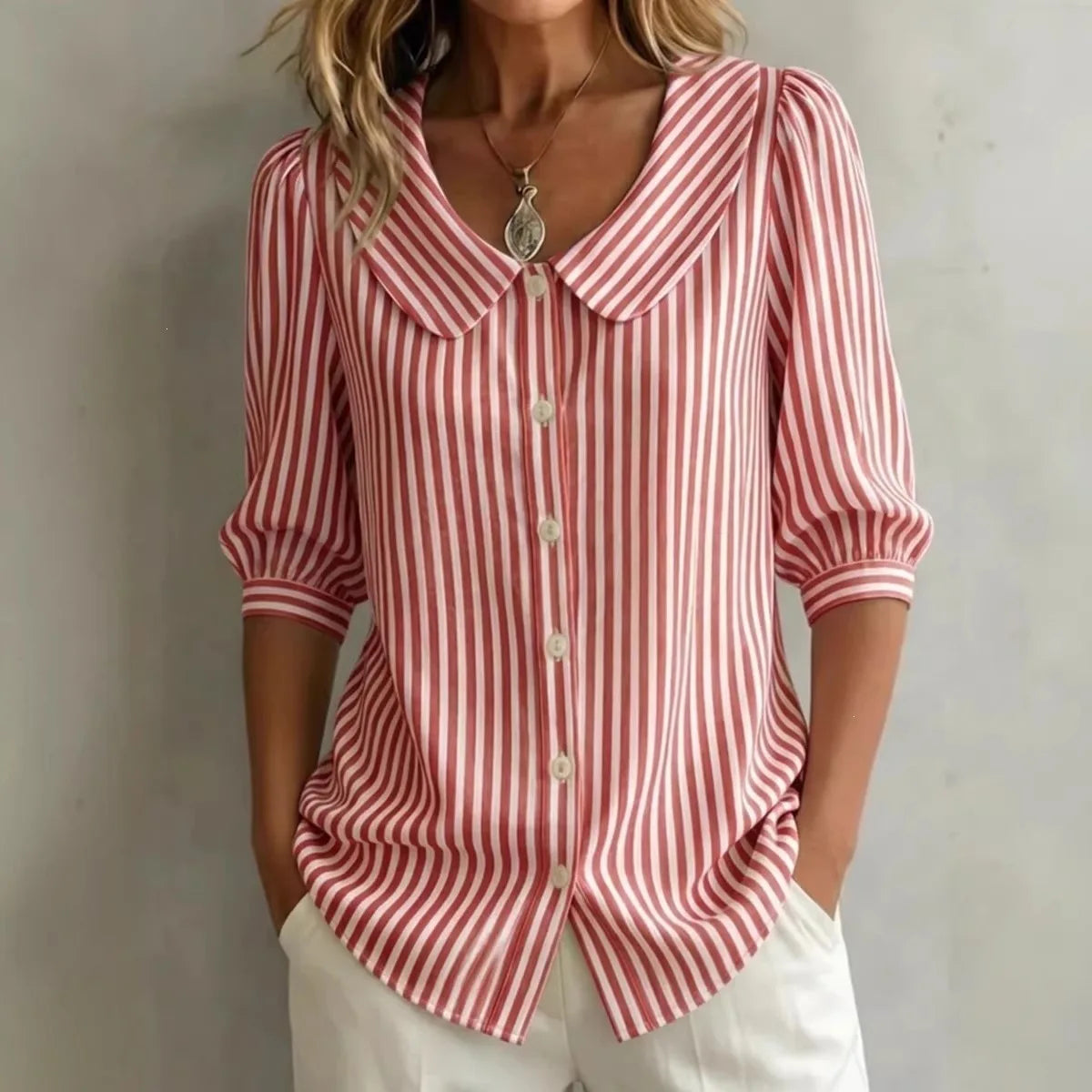 Alice | Blusa de rayas y corte relajado