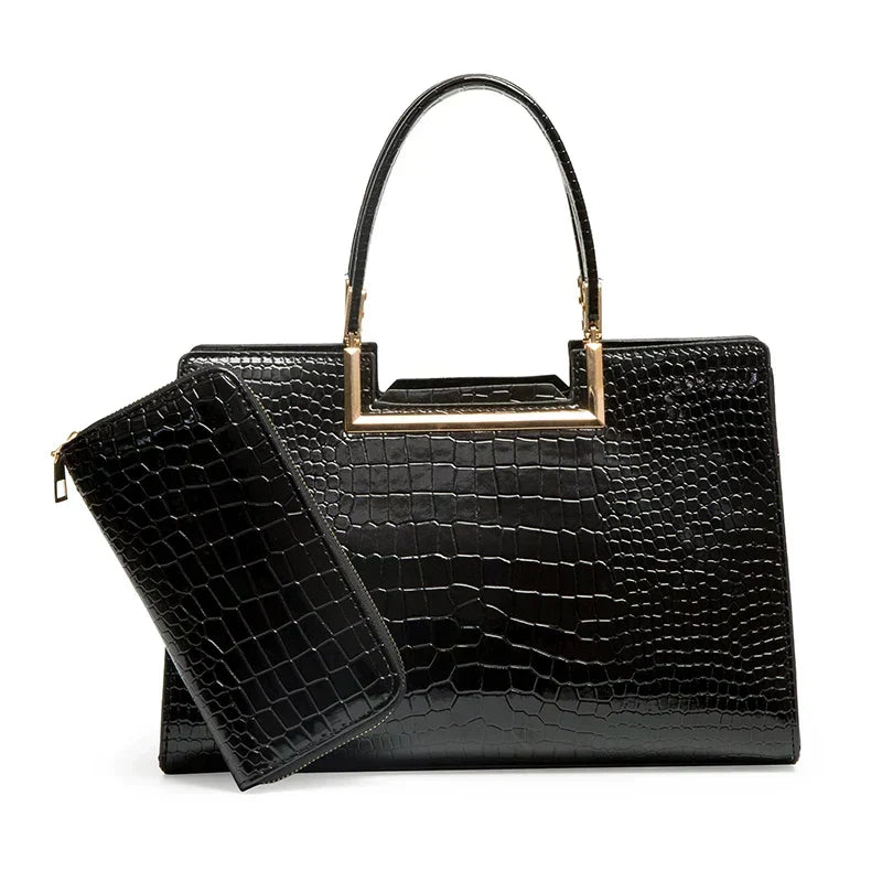 Conjunto de bolso y cartera