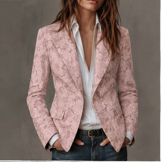 Estelle | Blazer de jacquard con motivo paisley · Vista 4