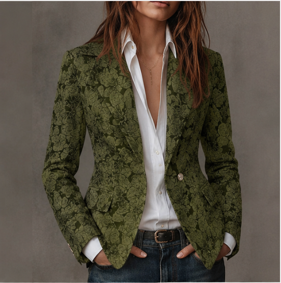 Estelle | Blazer de jacquard con motivo paisley · Vista 6