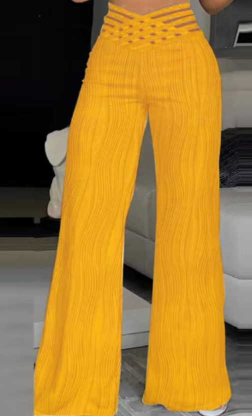 Emma | Pantalón de talle alto y cintura cruzada · Vista 5