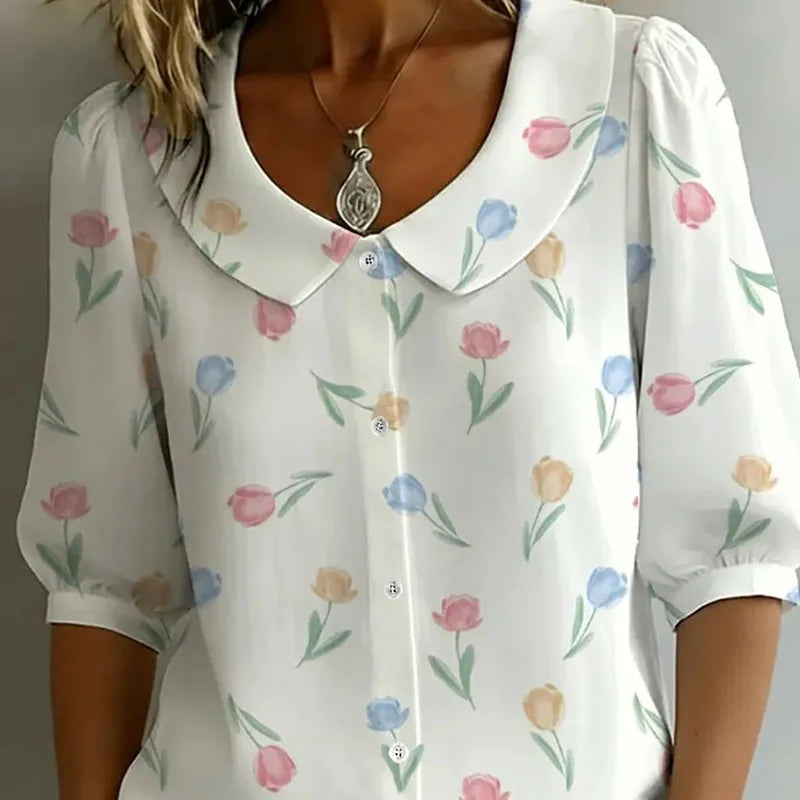 Elise | Blusa de estampado floral