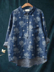 Estampado azul