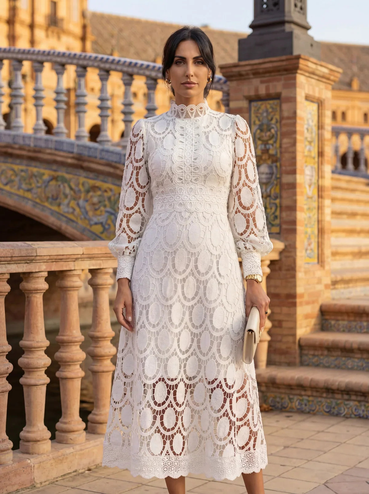 Carmona | Vestido de encaje · Vista 8