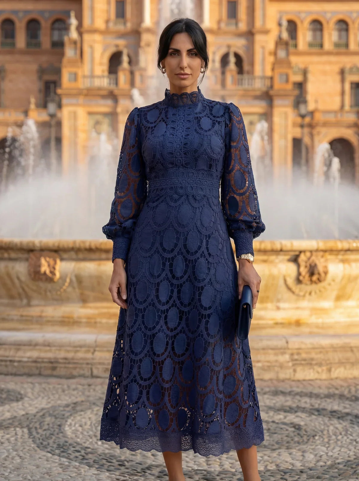 Carmona | Vestido de encaje · Vista 7