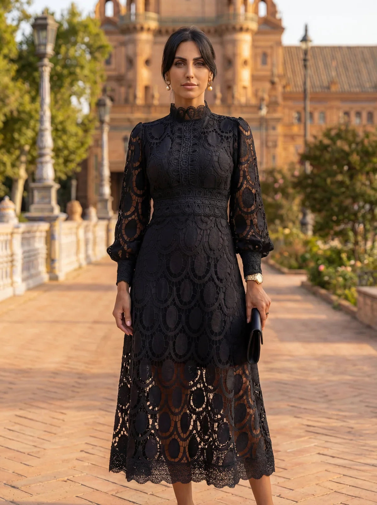 Carmona | Vestido de encaje · Vista 4
