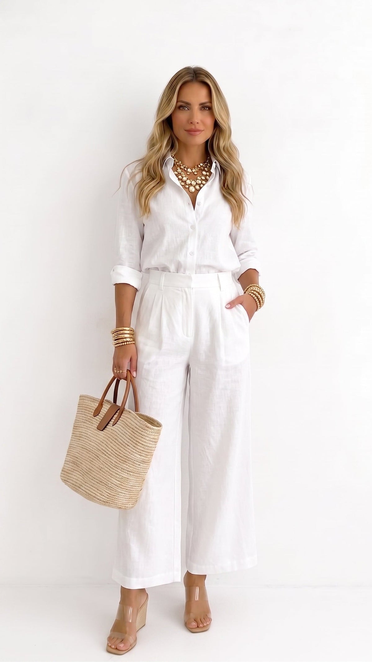 Atenea | Conjunto elegante de corte estructurado