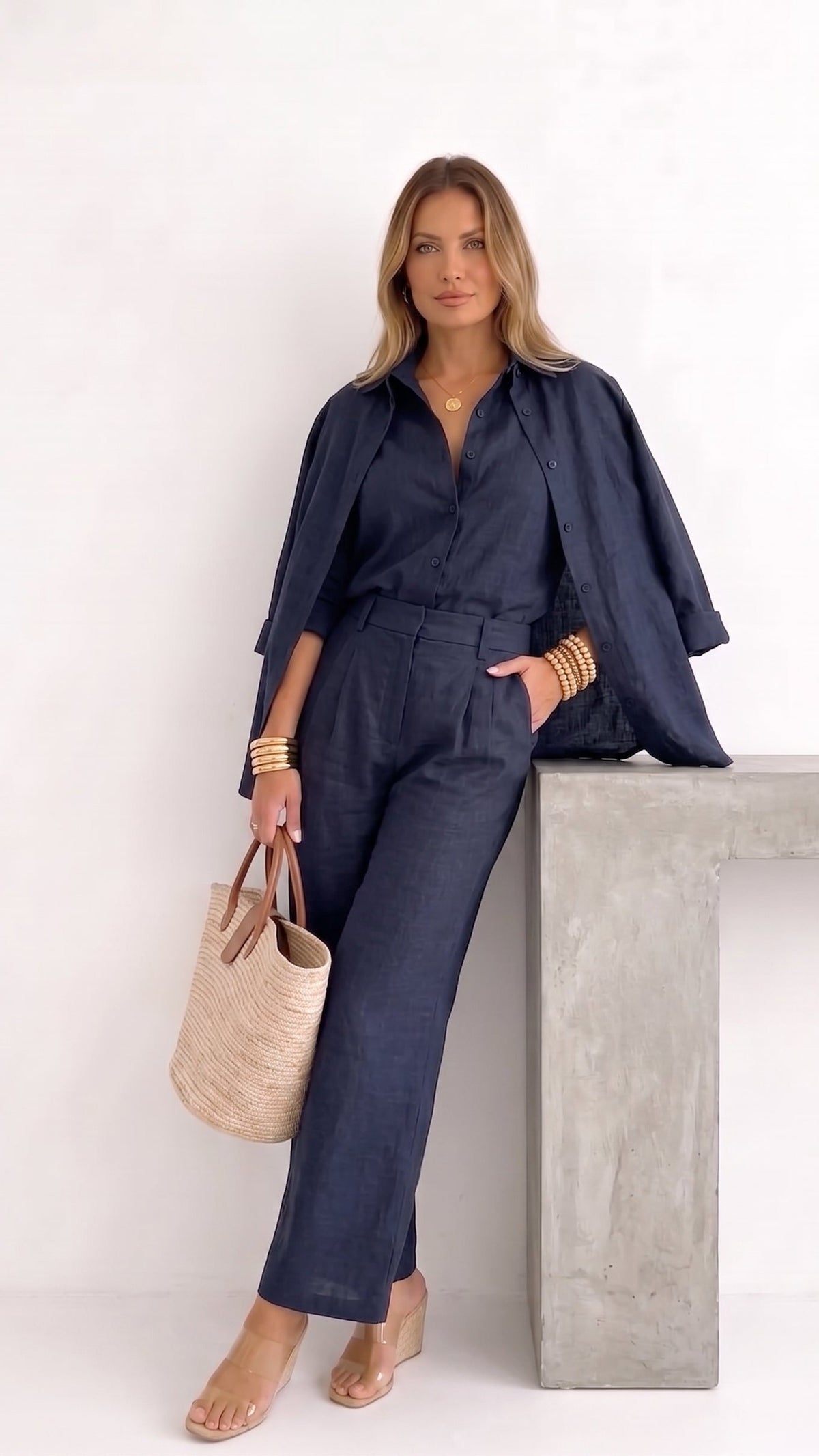 Atenea | Conjunto elegante de corte estructurado