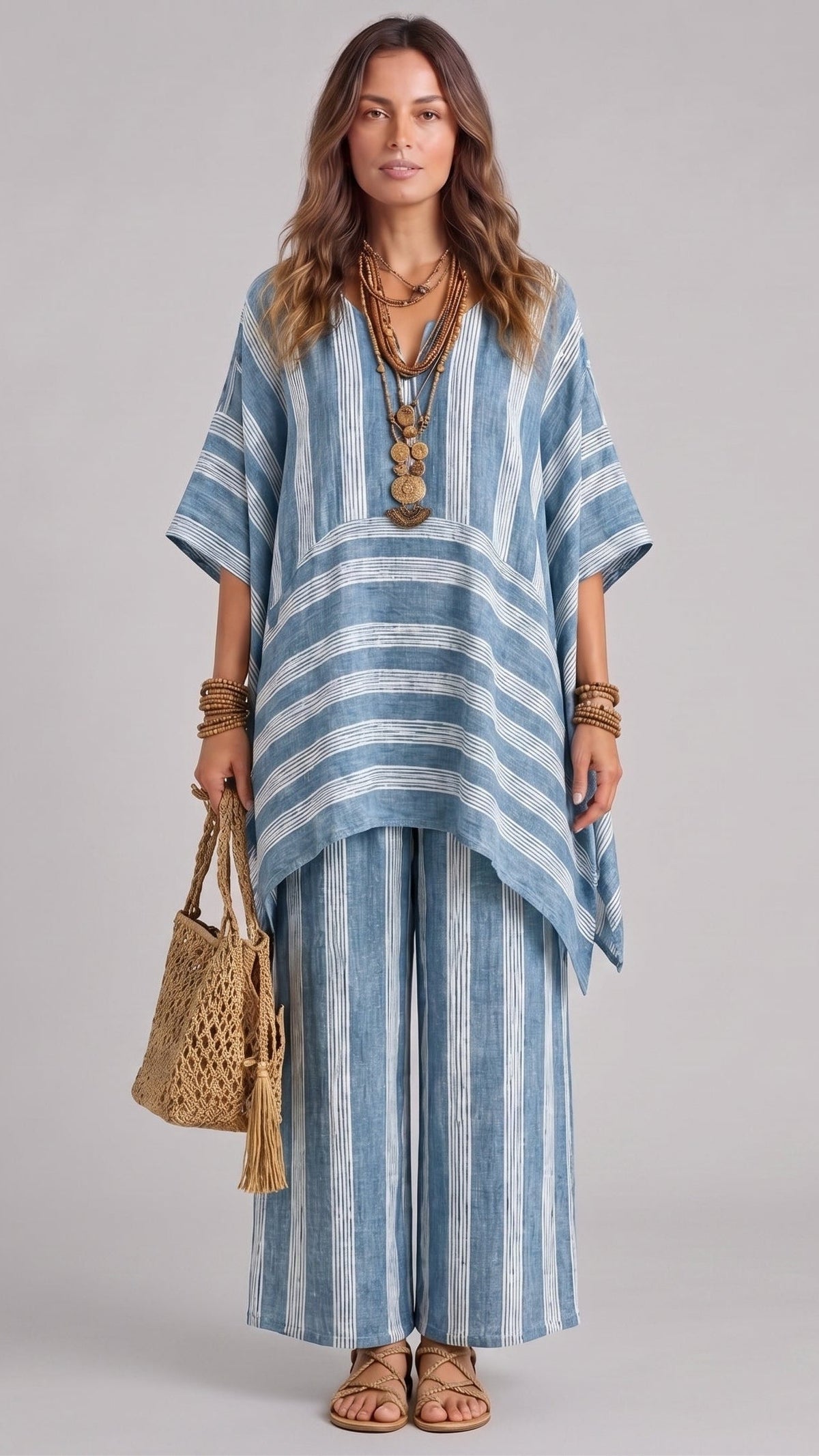 Iluma | Conjunto holgado de estilo bohemio