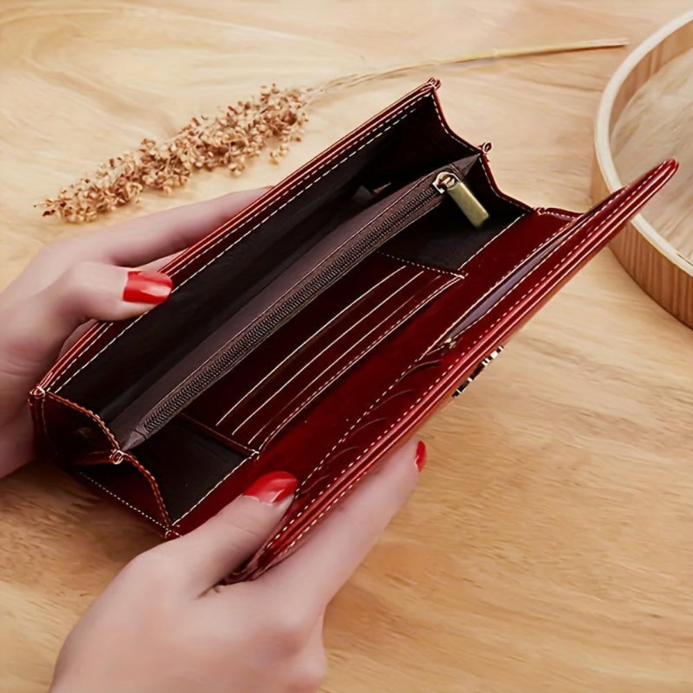Eva | Cartera plegable con compartimentos · Vista 5