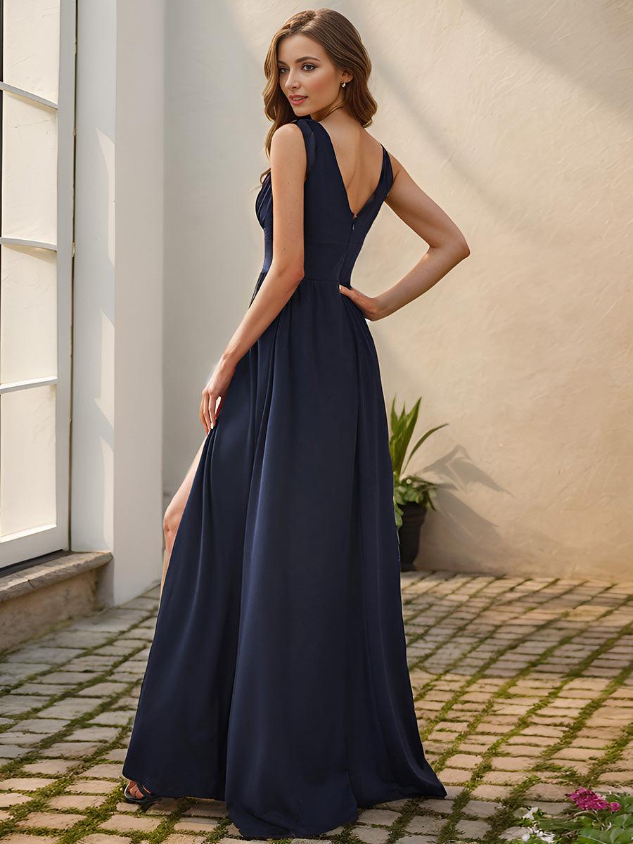 Soraya | Vestido largo de corte imperio y escote en V · Vista 53