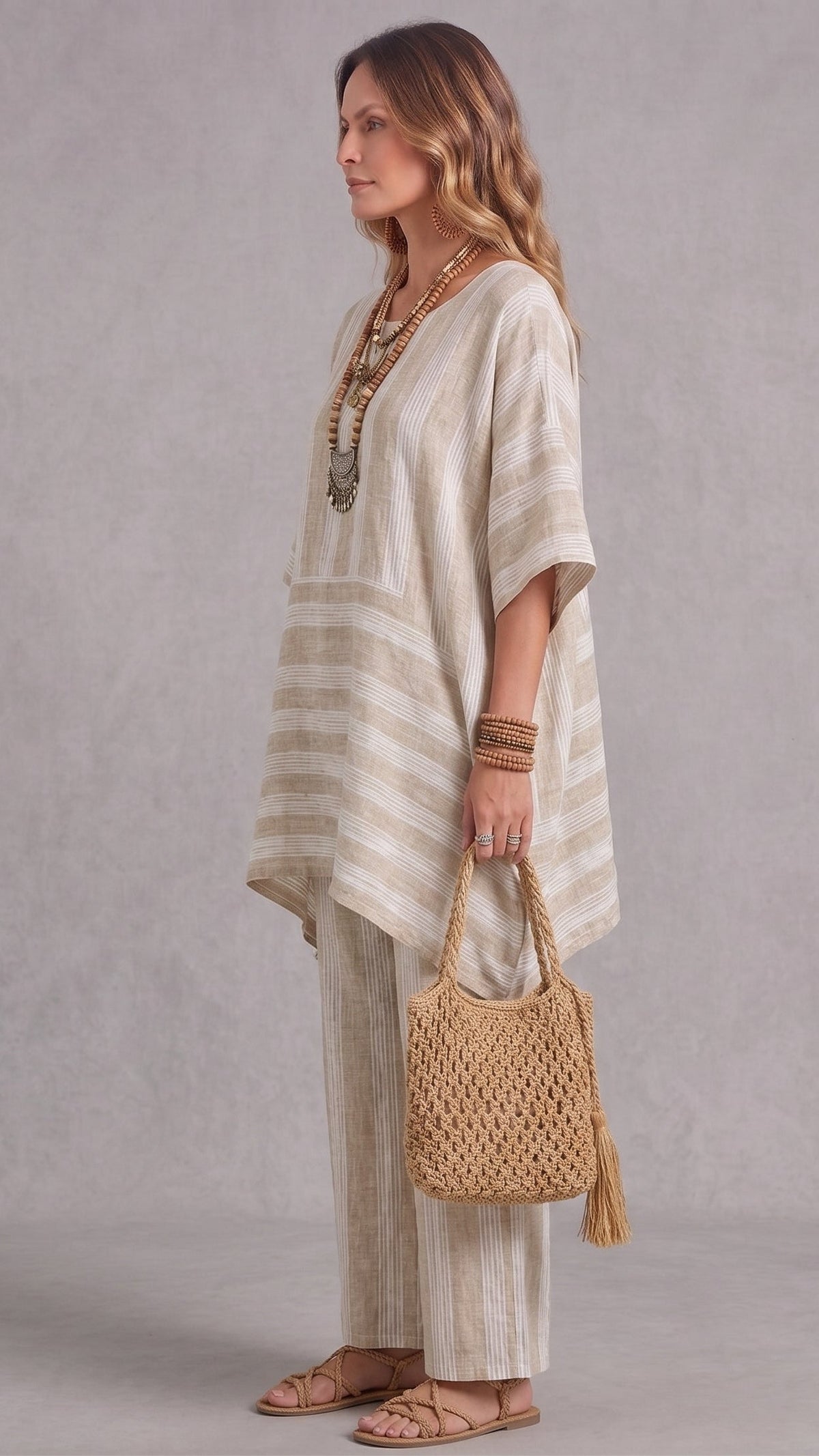 Iluma | Conjunto holgado de estilo bohemio