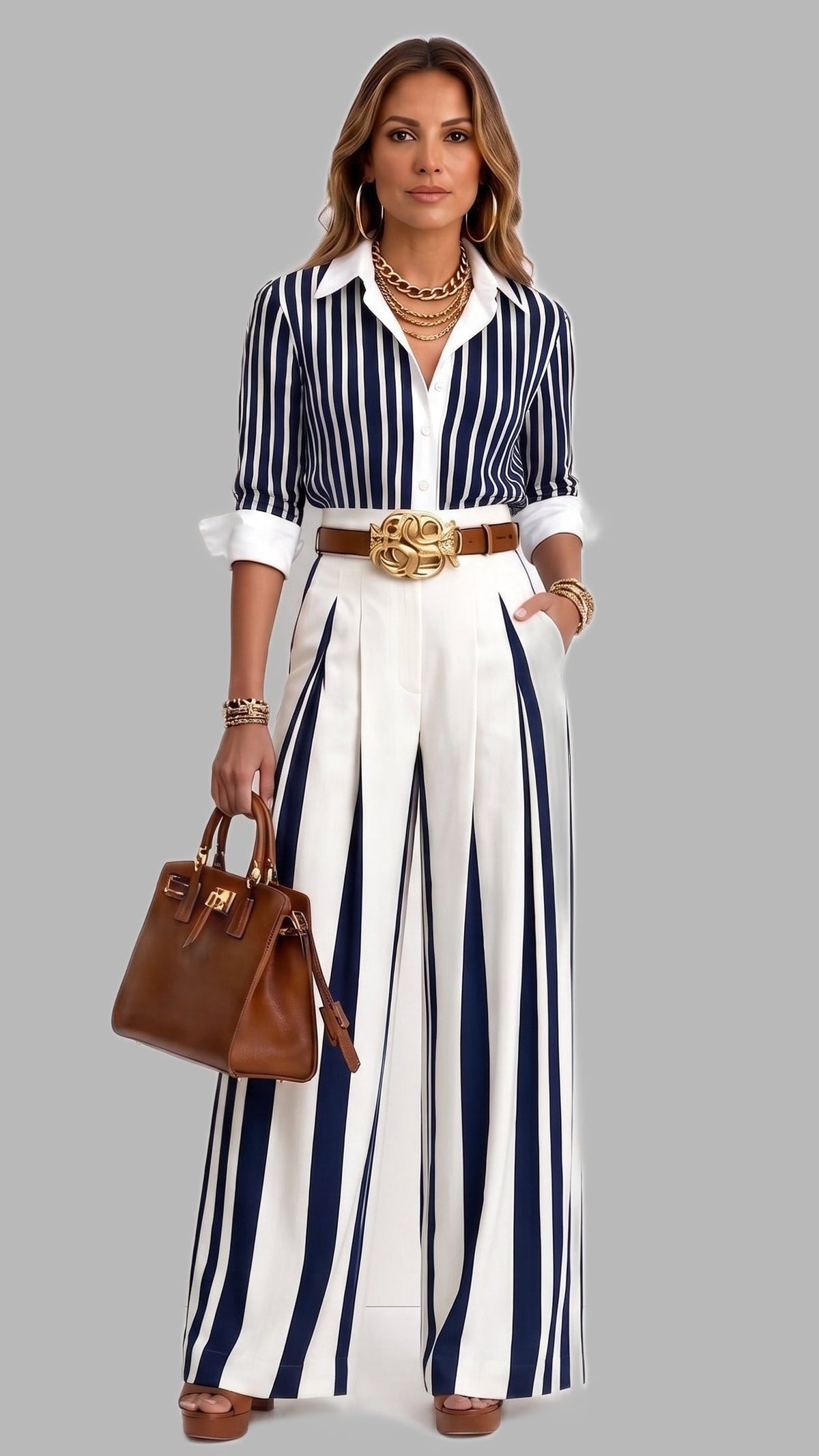 Conjunto Colette de dos piezas - Azul marino