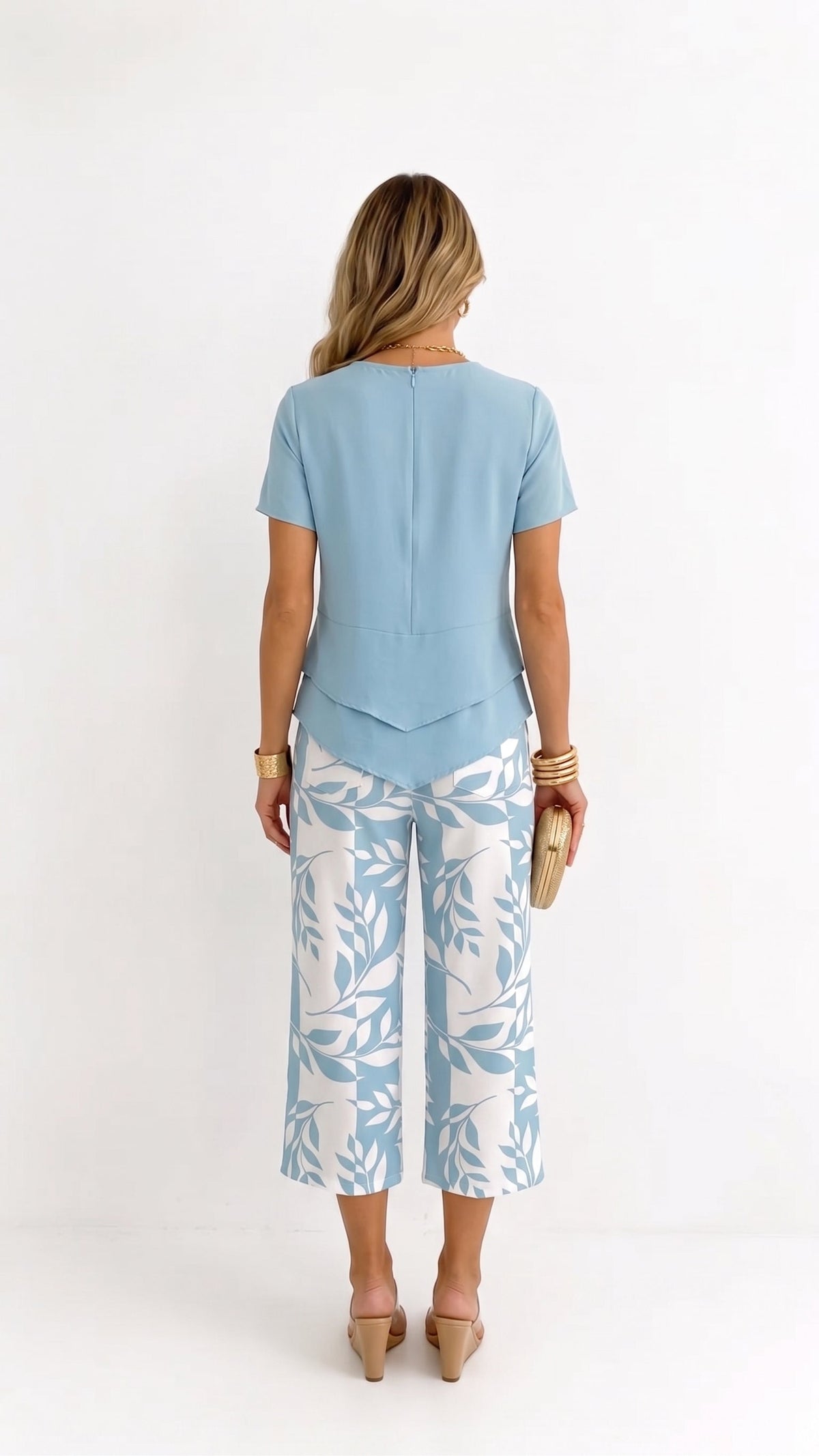 Marina | Conjunto de estampado botánico
