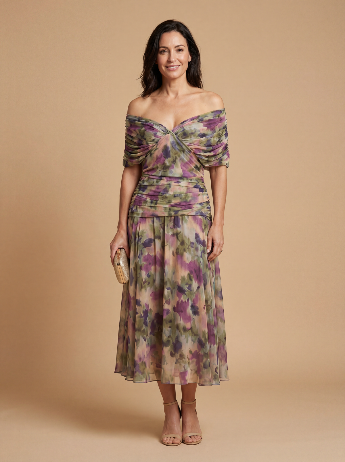 Santana | Vestido largo de escote en V