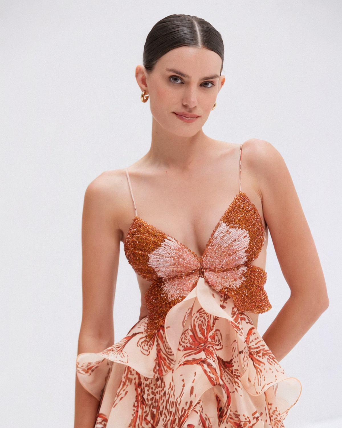 Noe | Vestido con volantes · Vista 4