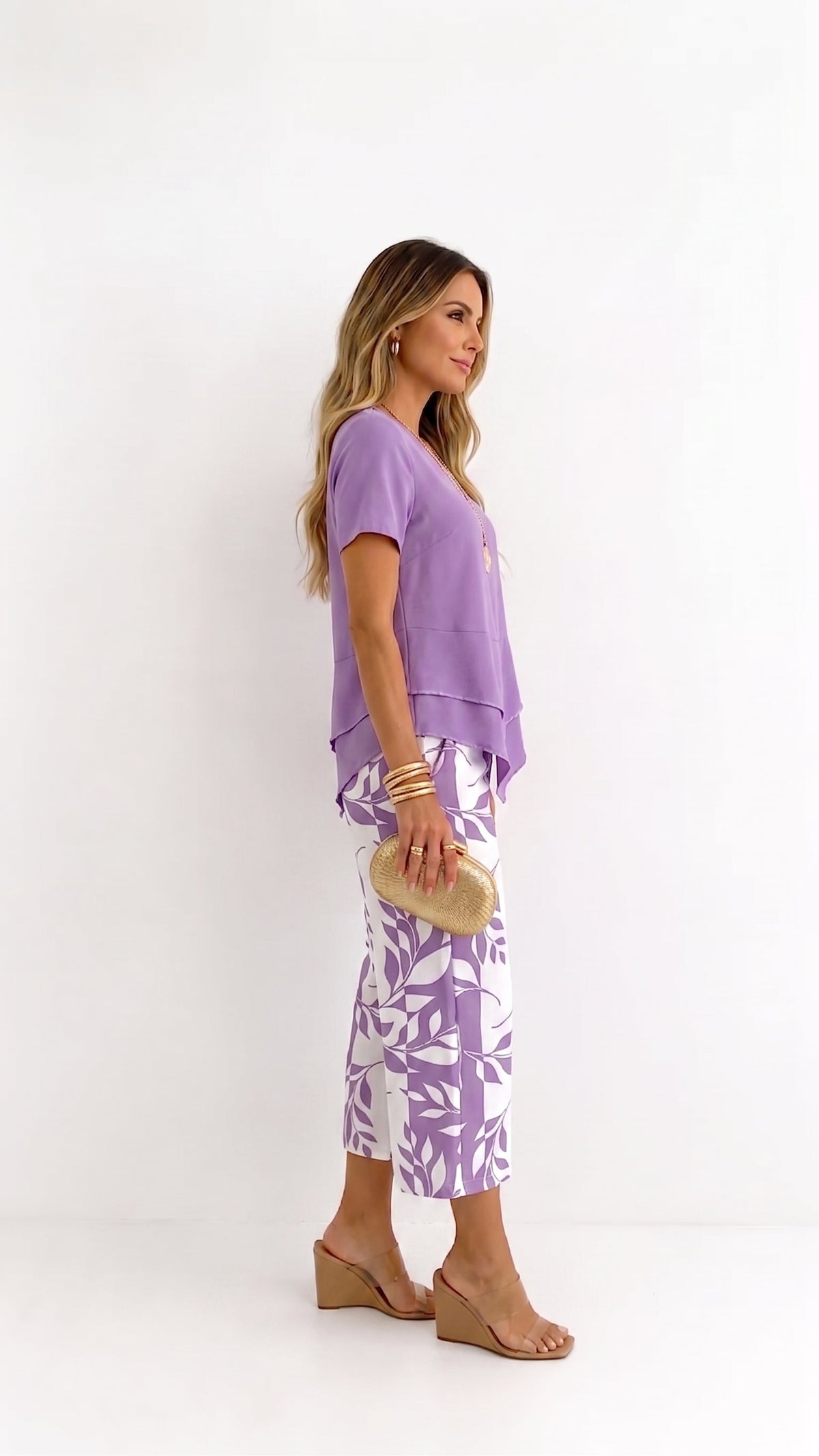 Marina | Conjunto de estampado botánico