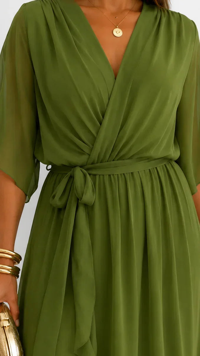 Vestido floral Léa