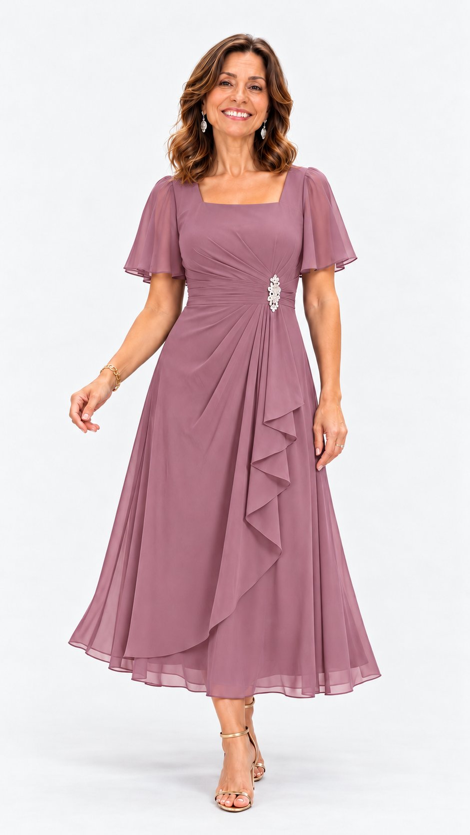 Vestido Lilou - Orquídea - Avatar ALMA LIORA