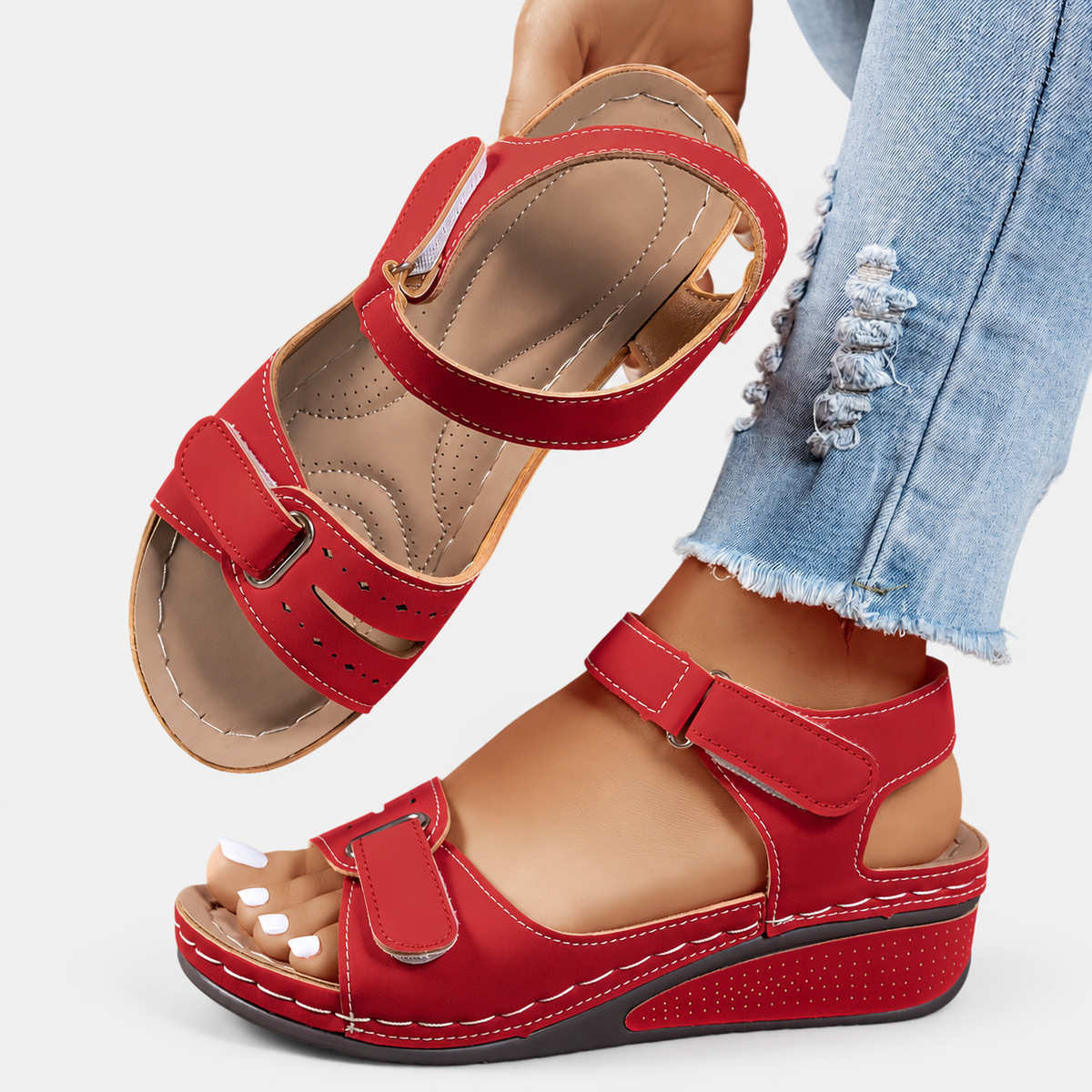 Célima | Sandalias con plantilla acolchada