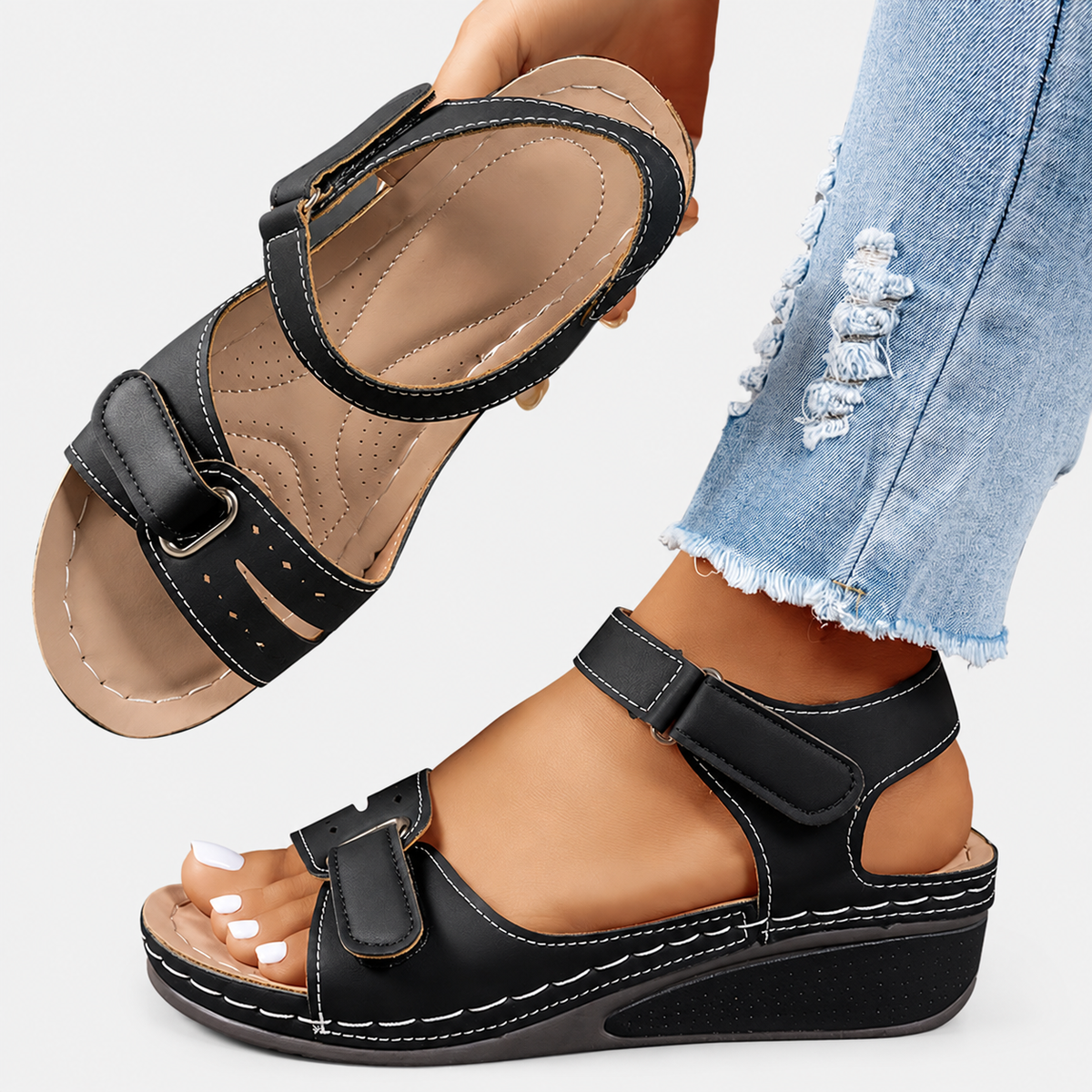 Célima | Sandalias con plantilla acolchada