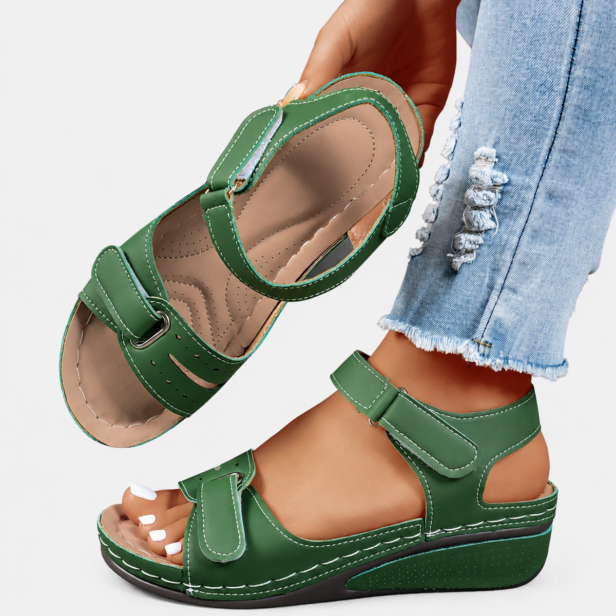 Célima | Sandalias con plantilla acolchada