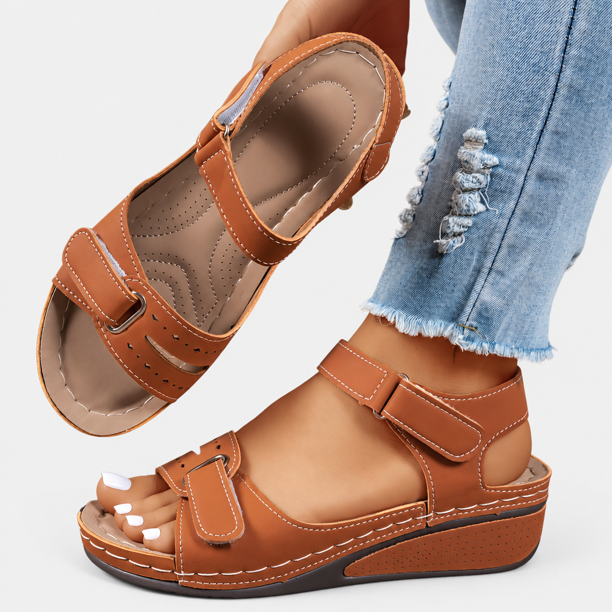 Célima | Sandalias con plantilla acolchada