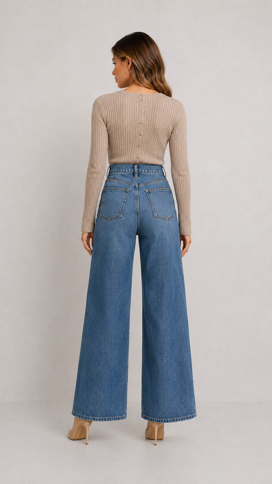 Denim | Pantalón vaquero asimétrico