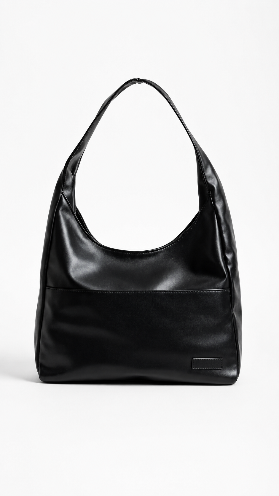 Noir Essence | Bolso con compartimentos y cremallera