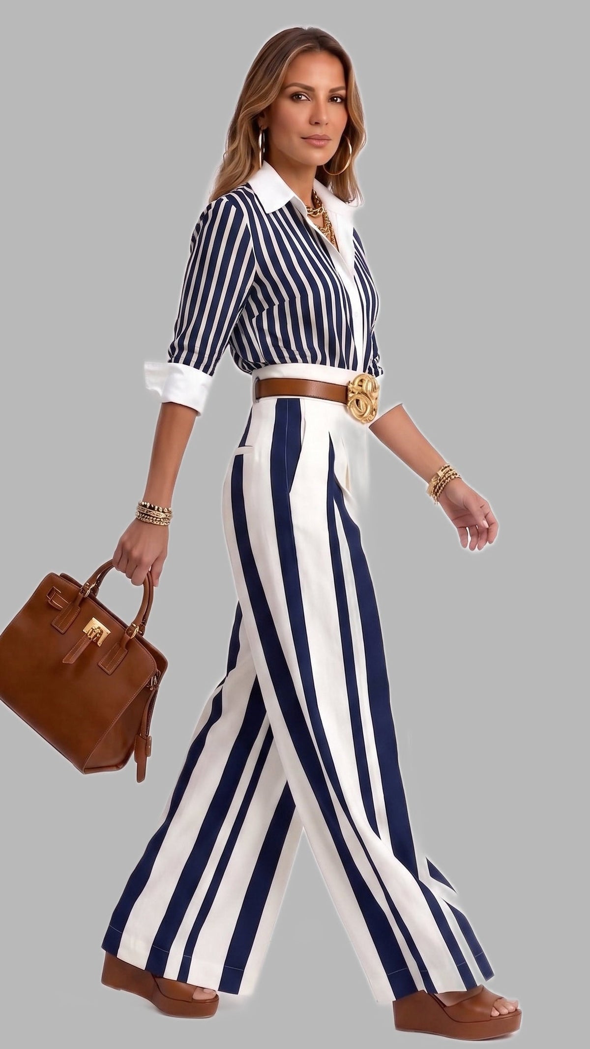 Conjunto Colette de dos piezas - Azul marino