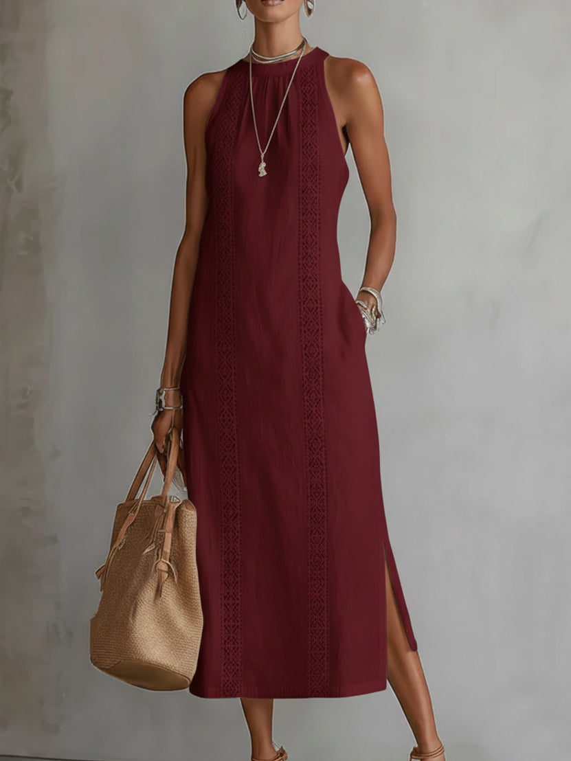Sofia | Vestido midi con cuello mao · Vista 7