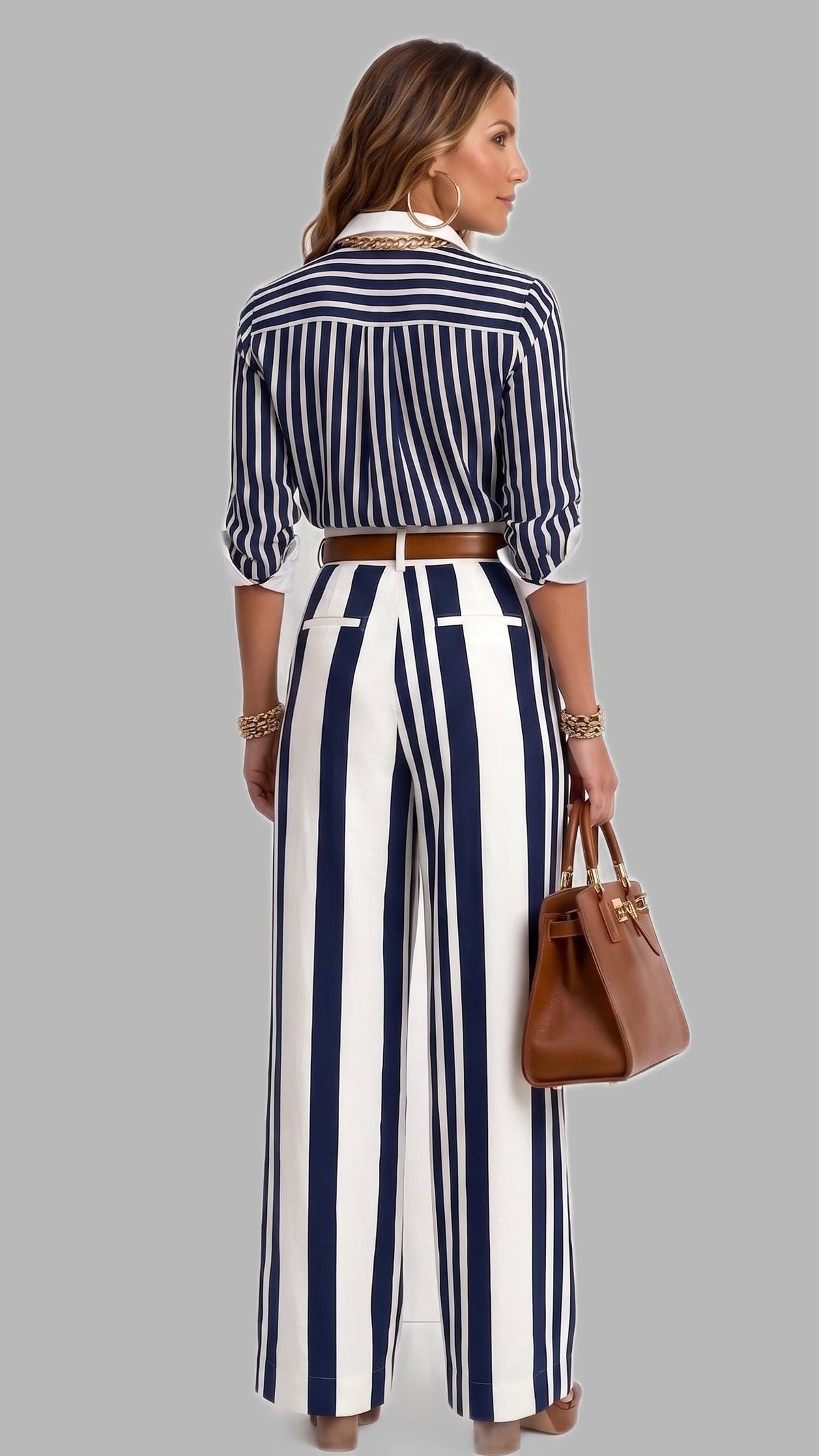 Conjunto Colette de dos piezas - Azul marino