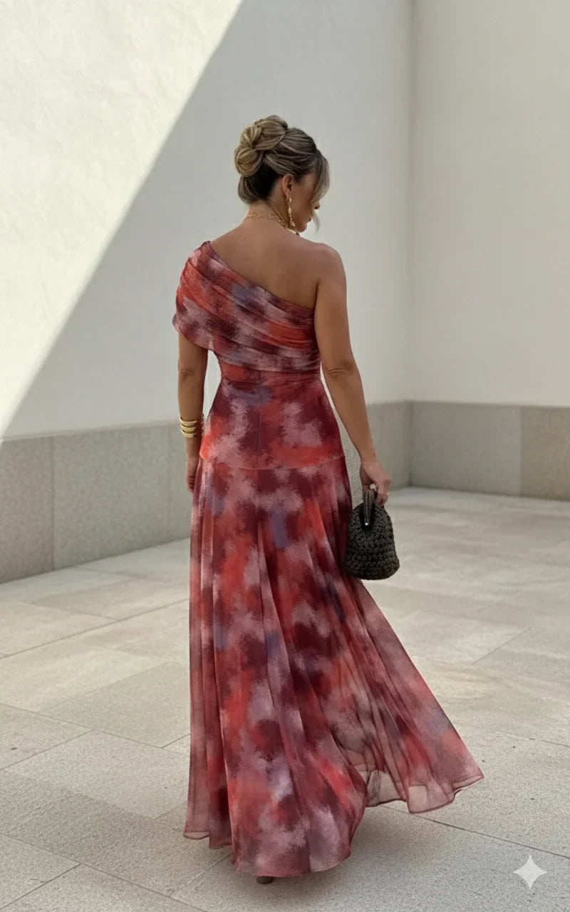 Uma | Vestido largo de caída fluida · Vista 6