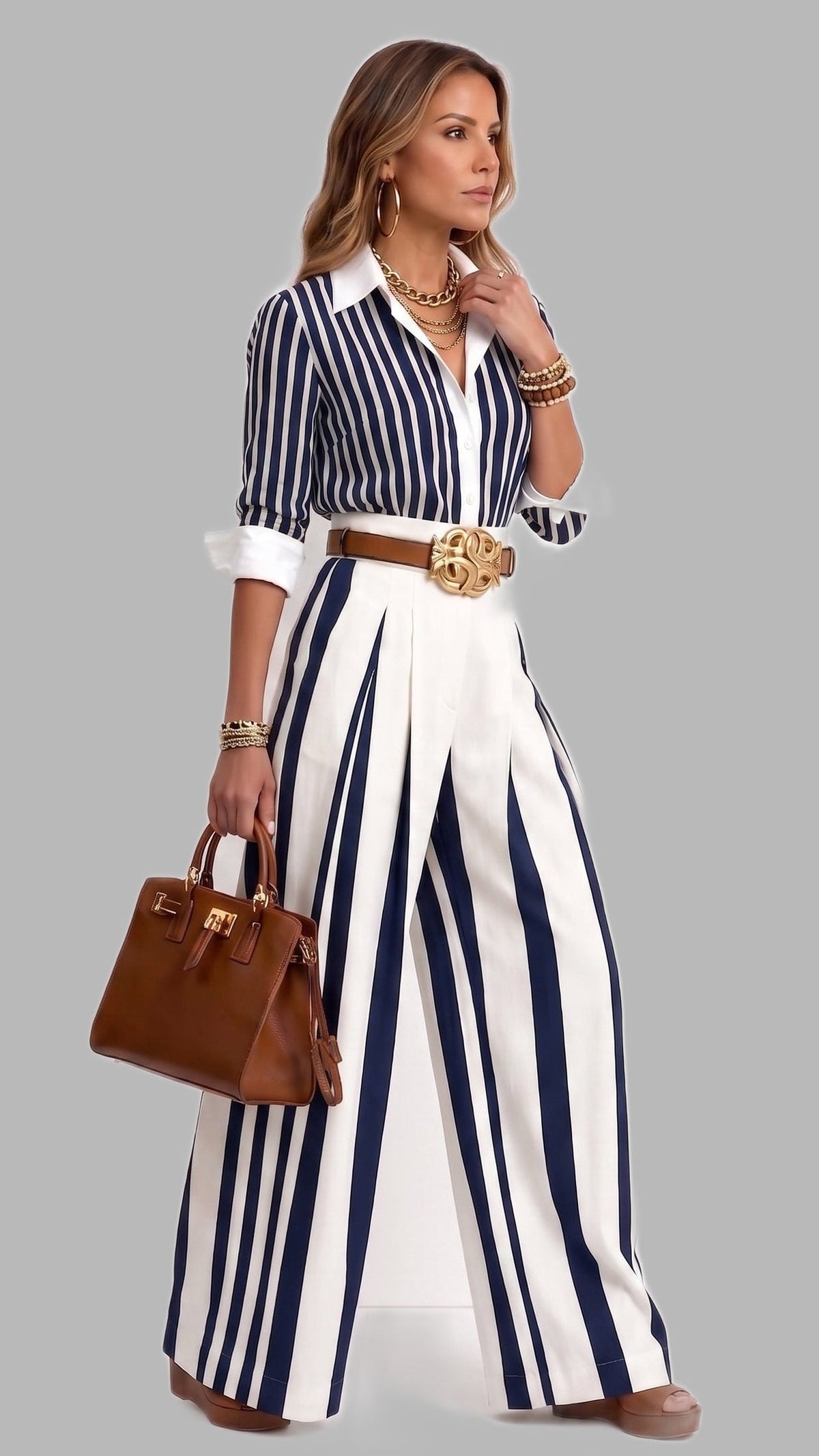 Conjunto Colette de dos piezas - Azul marino