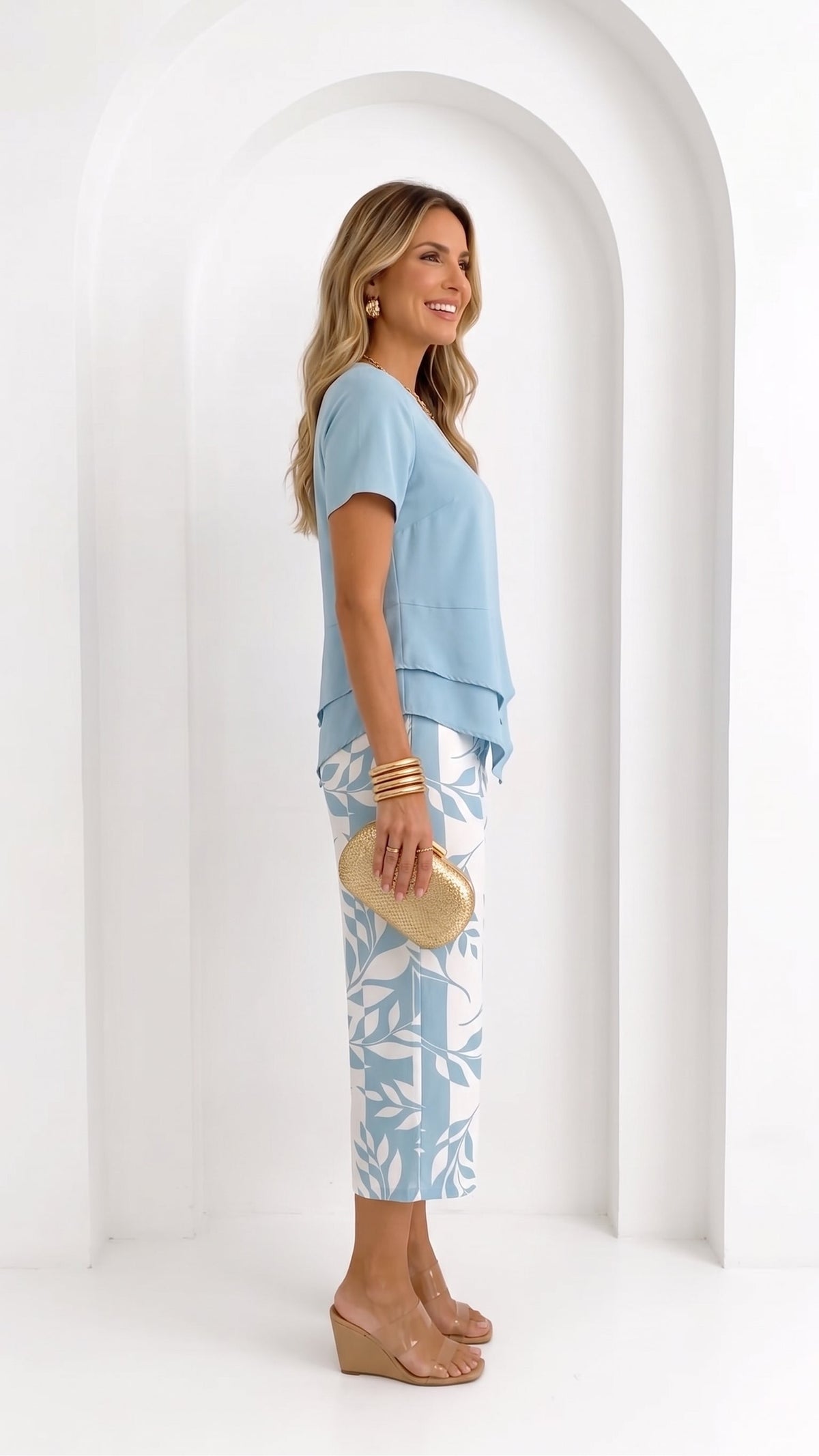 Marina | Conjunto de estampado botánico