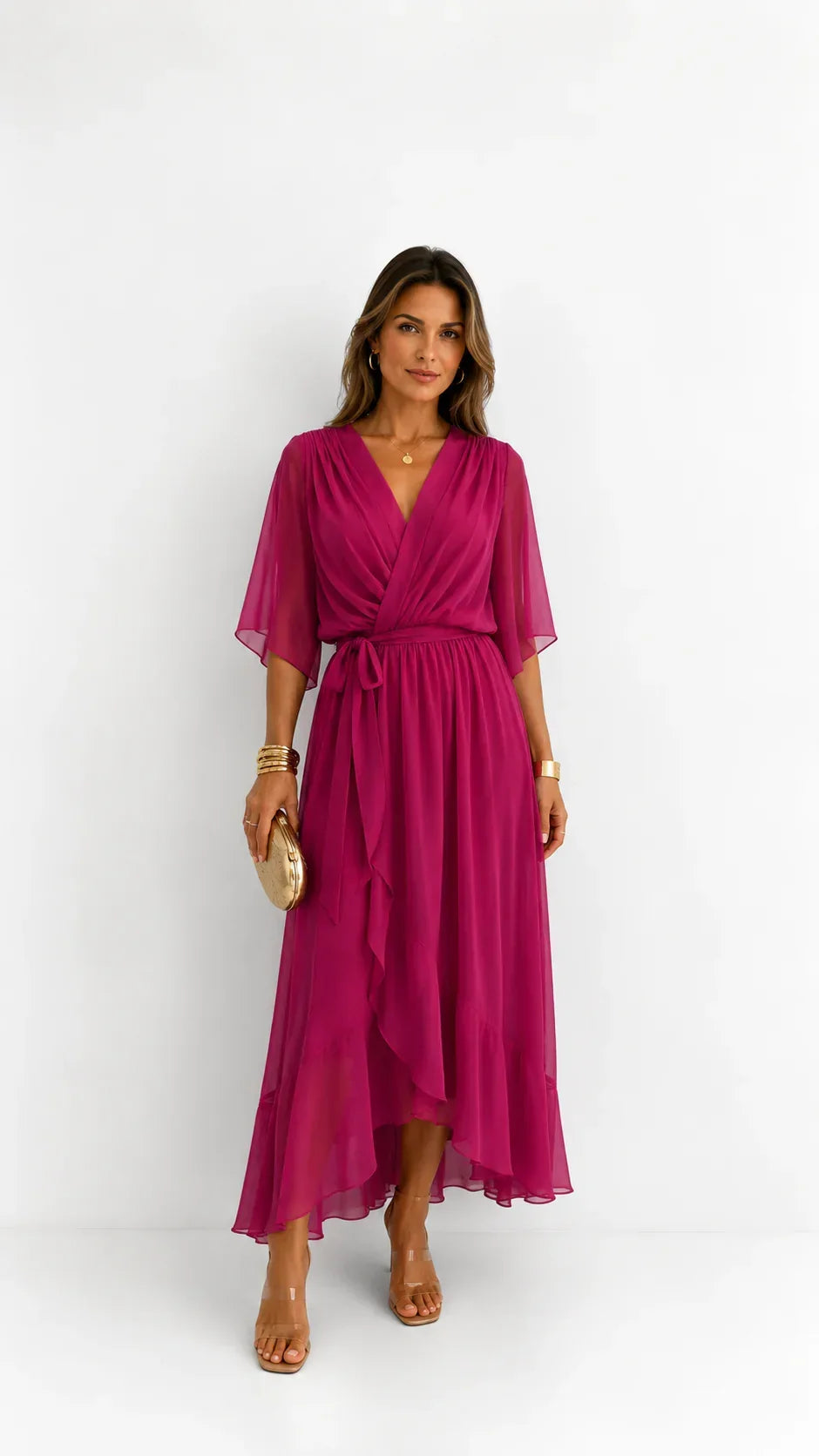 Vestido floral Léa