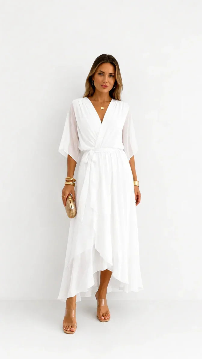 Vestido floral Léa