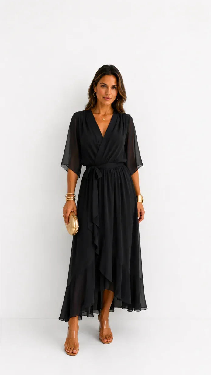 Vestido floral Léa